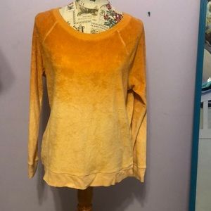 Soft orange long sleeve shirt
